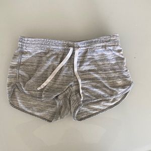 Abercrombie and Fitch  gray drawstring shorts size XS